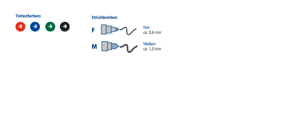 STAEDTLER Lumocolor correctable - trocken abwischbarer Universalstift,