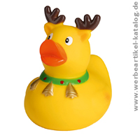 Quietsche-Ente Weihnachts-Elch, Winter Werbeartikel! Quietsche-Ente Weihnachts-Elch, Winter Werbeartikel!