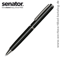 Senator Phenix Schwarz - hochwertiger Kugelschreiber als Kundengeschenk!