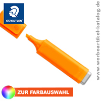 Marken Werbemittel Textmarker aus dem Hause Staedtler - Textsurfer rainbow colours