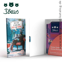 3BEARS PORRIDGE in Werbemappe, leckerer Porridge mit individuellem Branding!