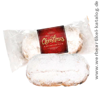 Gourmet Stollen, Weihnachtsgebck mit Ihrer Werbung! 