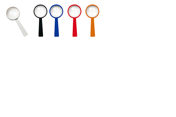 Stiellupe Handle, 4 x, Werbeartikel Lupe aus stabilen Kunststoff Stiellupe Handle, 4 x, Werbeartikel Lupe aus stabilen Kunststoff