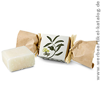 Olivenseife, 30g, nette Aufmerksamkeit für Kunden mit Ihrem individuellen Branding. Olivenseife, 30g, nette Aufmerksamkeit für Kunden mit Ihrem individuellen Branding.