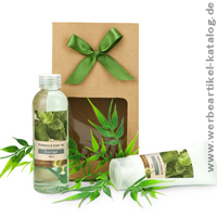 Wellness-Geschenkset Minzling, erfrischende Werbegeschenke fr Unternehmen! 