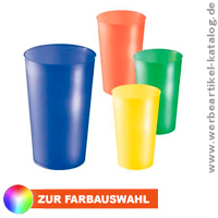 Trinkbecher Colour 0,4L, Werbeartikel in vielen Standardfarben. Made in Germany. 