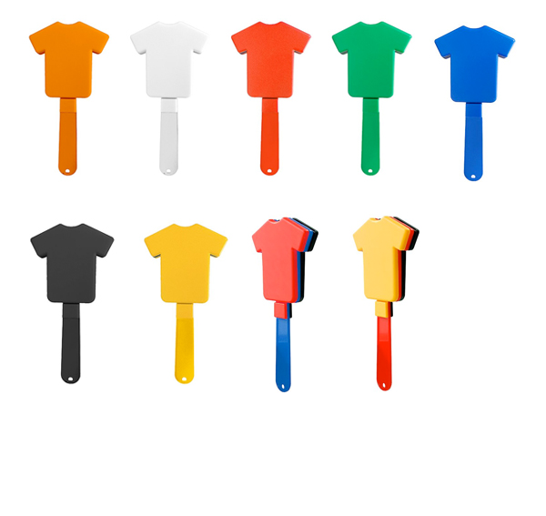 Klapper Trikot, Fussball Giveaways mit Ihrem Logo bedruckt. 