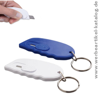 Mini Cutter mit Schlüsselring als Streuartikel mit Ihrem Logo bedruckt.