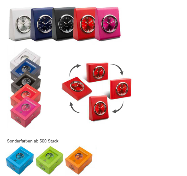 Alarmuhr LOLLICLOCK, als Werbeartikel in schmeichelnden Farben und toller Verpackung. Alarmuhr LOLLICLOCK, als Werbeartikel in schmeichelnden Farben und toller Verpackung.