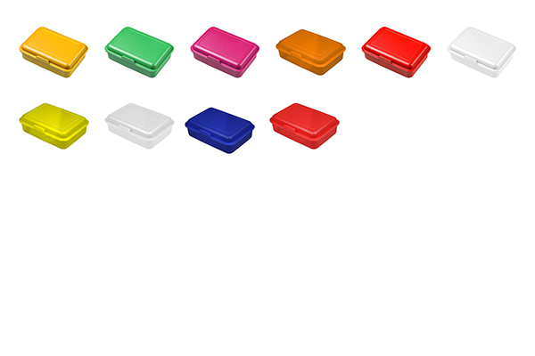 Vorratsdose School Box mittel - bedruckte Brotzeitdosen mit Ihrem Logo Vorratsdose School Box mittel - bedruckte Brotzeitdosen mit Ihrem Logo