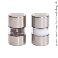 Salz- und Pfefferstreuer-Set Spice Flavour als Kundengeschenk mit Ihrem Logo. Salz- und Pfefferstreuer-Set Spice Flavour als Kundengeschenk mit Ihrem Logo.
