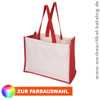 Shopper Future - Werbetasche aus Jute und Canvas, bedruckt mit Ihrem Logo! 