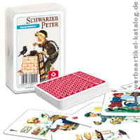 Schwarzer Peter Kaminkehrer - Kinder Quartett bedruckt mit Ihrem Logo. Schwarzer Peter Kaminkehrer - Kinder Quartett bedruckt mit Ihrem Logo.
