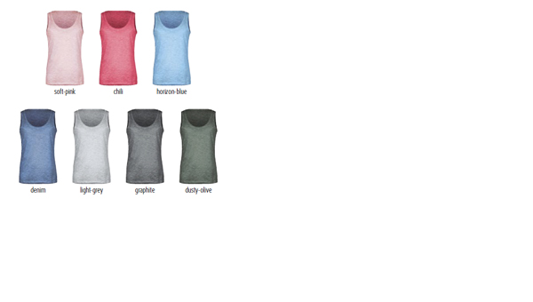 Damen Tank-Top im Vintage-Look - Ladies Slub-Top - cooles Sommer Werbegeschenk! 