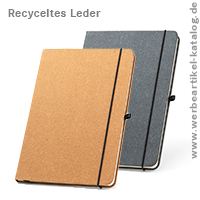MATISSE, Notizbuch A5 aus recyceltem Leder als Werbeartikel mit Ihrem Logo! MATISSE, Notizbuch A5 aus recyceltem Leder als Werbeartikel mit Ihrem Logo!