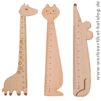 Looney Lineal aus Holz - niedlicher Kinder Werbeartikel mit Ihrem Logo bedruckt. Looney Lineal aus Holz - niedlicher Kinder Werbeartikel mit Ihrem Logo bedruckt.