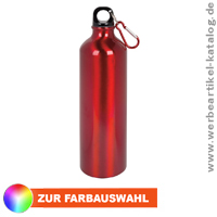 Aluminium-Trinkflasche BIG TRANSIT, als Werbemittel mit Ihrem Logo! 