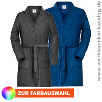 Bademantel aus Bio-Baumwolle, als Werbegeschenk, bestickt mit Ihrem Logo! Bademantel aus Bio-Baumwolle, als Werbegeschenk, bestickt mit Ihrem Logo!