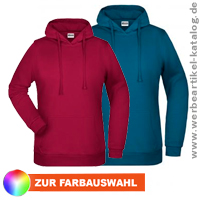 Basic Hoody - Werbeartikel Sweatshirt mit Kapuze, fr Damen und Herren.