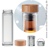 BATUMI GLASS - Werbegeschenk mit Teesieb! BATUMI GLASS - Werbegeschenk mit Teesieb!