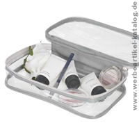 BEAUTY-BAG CLEARLY, Wellness Werbeartikel Kosmetiktasche! BEAUTY-BAG CLEARLY, Wellness Werbeartikel Kosmetiktasche!