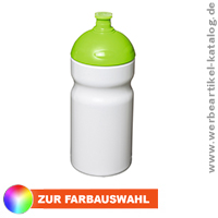 Bio-Trinkflasche Fitness 500 ml, Werbe Trinkflasche aus nachwachsenden Rohstoffen.