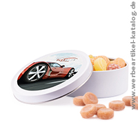 Bonbondose Fresh - leckere Werbebonbons in individuell bedruckter Dose! Bonbondose Fresh - leckere Werbebonbons in individuell bedruckter Dose!