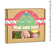 Box Essbarer Baumschmuck, Kundenpräsente für Weihnachten! 