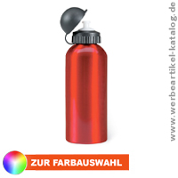 Biscing - einwandige Aluminiumflasche als Werbemittel mit Ihrem Logo