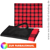 Buffalo Picknickdecke - Outdoor Werbeartikel bedruckt mit Ihrem Logo! 