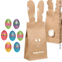 Bunny Bag Ei-ei-ei - süße Ostergeschenke für Kunden zum Naschen! 