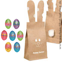 Bunny Bag Ei-ei-ei - süße Ostergeschenke für Kunden zum Naschen! Bunny Bag Ei-ei-ei - süße Ostergeschenke für Kunden zum Naschen!