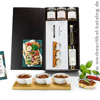 Bruschetta Trio, leckere Kundengeschenke für Ihre Promotion!  