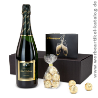 Champagner-Box - Champagner an Weihnachten als edles Kundengeschenk! 