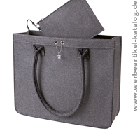 City-Shopper ModernClassic - Filztasche als Werbegeschenk