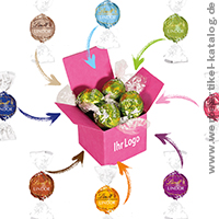 Color Lindor Box - farbenfrohe Kundengeschenke Weihnachten! 