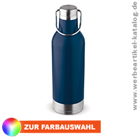 Edelstahl Isolierflasche 400 ml - besonderes Outdoor Werbegeschenk fr Ihre Kunden!