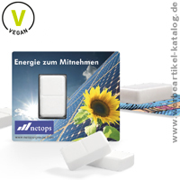 Energie-Karte mit Traubenzucker - Kraftreserve für Ihre Werbeartikel Energie-Karte mit Traubenzucker - Kraftreserve für Ihre Werbeartikel