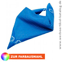 Fesche Madl beim Feiern - traditionelles Werbeartikel Bandana im Trachtenlook. 