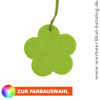 Filz Werbmittel Oster: Blume aus Polyesterfilz Filz Werbmittel Oster: Blume aus Polyesterfilz