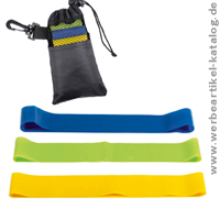 Fitnessbänder SPORTY BAG, Werbemittel zur Stärkung der Muskulatur! Fitnessbänder SPORTY BAG, Werbemittel zur Stärkung der Muskulatur!