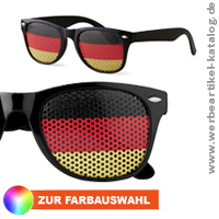 FLAG FUN - Fan Sonnenbrille als Werbemittel! 