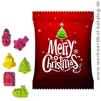 Fruchgummi Weihnachten mit Standardmotiv, ein günstiger Streuartikel zu Weihnachten. Fruchgummi Weihnachten mit Standardmotiv, ein günstiger Streuartikel zu Weihnachten.