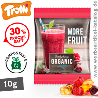 Fruchtsaft Gummibärchen, 10g, Werbeartikel Süssigkeiten mit Ihrem Logo bedruckt.  