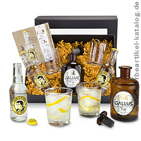 Gin Gallus & Tonic, exklusives Werbegeschenk Firmen. Gin Gallus & Tonic, exklusives Werbegeschenk Firmen.