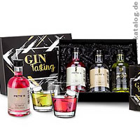 Gin-Tasting - Firmenpräsent für Gin-Lovers, Hobby-Bartender und neugierige Genießer. 