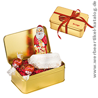 Goldbox No.2 - süße Weihnachtspräsente für Kunden. Goldbox No.2 - süße Weihnachtspräsente für Kunden.