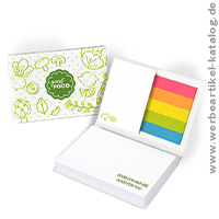 Haftset 05 mit Papiermarkerset - bedruckte Haftnotizen als Werbeartikel für Ihre Kunden! Haftset 05 mit Papiermarkerset - bedruckte Haftnotizen als Werbeartikel für Ihre Kunden!