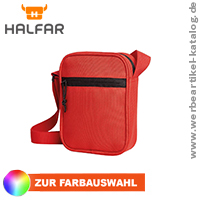 Halfar CrossBag FLOW  - Werbetasche für unterwegs, auf Festivals, Reisen,  in der Uni oder der Stadt.