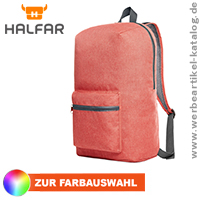 Halfar Rucksack Sky - so sollte ein Rucksack mit Werbung sein!!! 